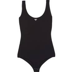 A Bodysuits Prada Body En Jersey Stretch, Femme, Noir, Taille Noir