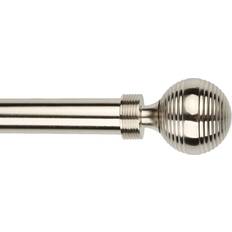 Silver Curtain Accessories Mayfair Curtain Pole 170cm