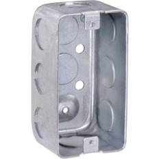 Southwire Electrical Installation Materials Southwire Old Work Rectangle Galvanized Steel 1 gang Outlet Box