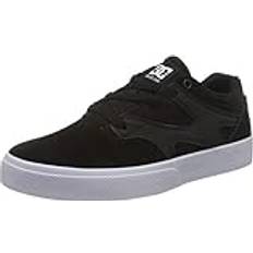 DC Shoes Kalis Vulc Sneaker, Black/Black/White