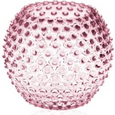 Anna von Lipa Hobnail Globe 18 cm Rosa Vase