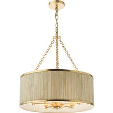F Pendant Lamps Dar Lighting Där Fenella 5 Arm Pendant Lamp
