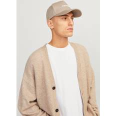 Beige Caps Jack & Jones Baseball Cap Brown