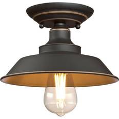 Bronce Plafones Westinghouse 63701 Iron Hill 22 Fixture, Oil Ceiling Flush Light