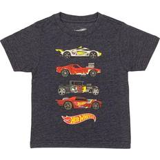 Tops Mad Engine Hot Wheels Boys Four Car Stack T-Shirt Toddler Boys