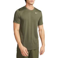 Nike Men's Dri-FIT Legend Fitness T-shirt - Medium Olive/White