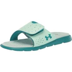 Turquoise - Women Slides Under Armour Women's UA Ignite Pro Slides Green