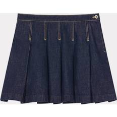 Clothing Kenzo Short Skirt. Rinse Blue Denim Womens