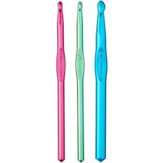 Crochet Hooks Aluminum Crochet Hook Set by Loops & Threads J/K/N