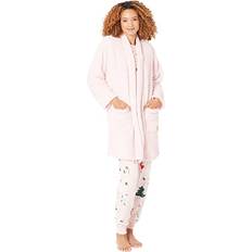 Mujer - Multicolor Batas Kate Spade Sherpa Fleece Woven Robe Pastry Pink