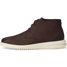 Chukka Boots Cole Haan mens Grand Chukka Boot, Dark Chocolate/Ivory