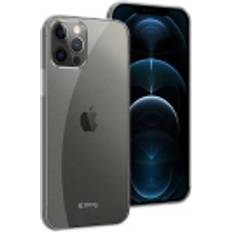 Crong Crystal Slim Cover Protective Case for iPhone 12 Pro Max Transparent iPhone 12 Pro Max Smartphone Hülle, Transparent