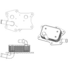 NRF Oil Cooler, engine oil 31830