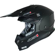 Just1 J39 Solid Motocross Helm, schwarz, Größe