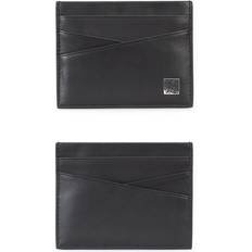 BOSS Losate Men's Black Leather Card Holder