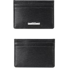 BOSS Men's Black Leather Card Holder