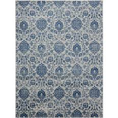 Carpets & Rugs Bed Bath & Beyond Porch Den Stoller Distressed Floral Blue