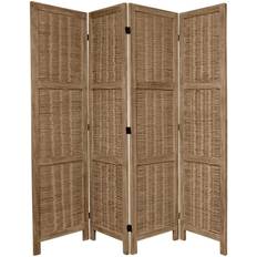 Gray Room Dividers Oriental Furniture 5 Tall Bamboo Matchstick Room Divider