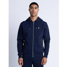 Luke 1977 Hoodies Jumpers Luke 1977 Berlin Zip Hoodies Dark Navy