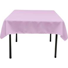 Linen - Purple Cloths & Tissues LA Linen Linen TCpop58x58-LilacP45 Poplin Square Tablecloth Purple