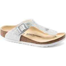 Birkenstock GIZEH Kids Birko-Flor Narrow Cosmic Sparkle White