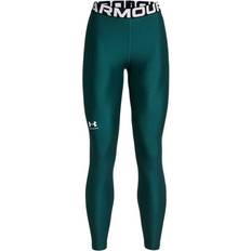 Trainingsbekleidung - Türkis Leggings Under Armour HeatGear Leggings für Damen Hydro Teal Weiß Blau