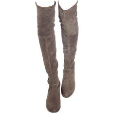 Grün - Herren Hohe Stiefel Stuart Weitzman Women's Loden Green Suede Lowland Over The Knee Boot 11.5 US