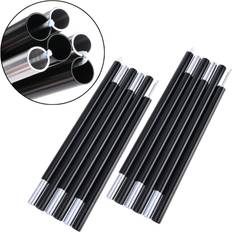 Wejoy Goture 1pair 12 Sections 1.8M Lightweight Tent Rod 7705 Aluminum Tarp Pole Tent Poles Accessories with Bags For Outdoor Camping