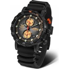 Vostok Europe Watches Vostok Europe nuclear submarine chronograph 571c611 silikonband 46 mm