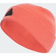 XS Mutsen Adidas Tech Cuff Beanie - Preloved Scarlet/Black