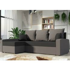 3-sits - Hörnsoffor Mirjan24 Midfeld 3-Sits Hörnbäddsoffa Beige Brun Soffa 3-sits