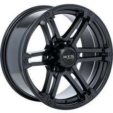 18" Car Rims RTX Slate 17x8 6x135 ET25 CB87.1 Satin Black Wheel