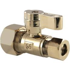 Plumbing on sale Bed Bath & Beyond Baseline 5/8-Inch OD x 3/8-Inch OD Comp Straight Stop Valve Polished Brass