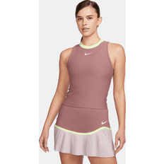 Lila Tanktops Nike Court Dri-fit Slam Tank-top Damen Flieder