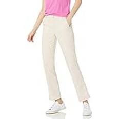 Bronze - Women Trousers & Shorts Amazon Essentials Chinos Long Length Mid Rise Slim - Light Tan