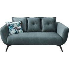 Blau - Schlafsofa Sofas Livetastic Baggio Blau/Grün Velours Sofa