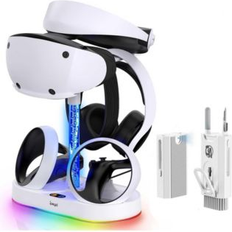 Updated Charging Stand for Ps VR2,Dual Sense Charger Station Headset PlayStation 5 VR2