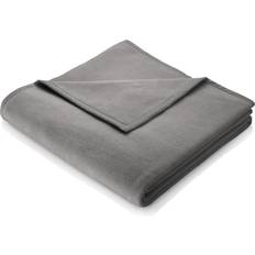 Biederlack Wohndecke COTTON HOME 150 Schwarz (200x)