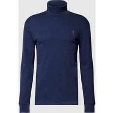Polo Ralph Lauren Polo Sweatere Polo Ralph Lauren Strik Leneck Med Logo - Blå