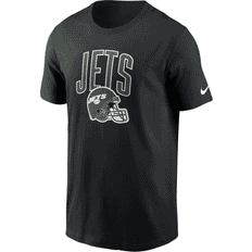 Sports Fan Apparel Nike Men's Black New York Jets Team Athletic T-shirt Black Black