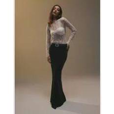 Nelly Kjolar Nelly Långa kjolar Svart Velvet Mermaid Skirt Kjolar