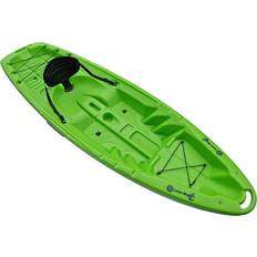 Ocean Blue Green, Kayak With Trolley Rigid Sit On Top Kayak 2.5M Single Person Man