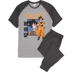 Hombre Pijamas Pijama largo Dragon Ball Z Goku para hombre - Negro/Gris