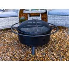 Glendale 30" Moon & star Fire Pit BBQ