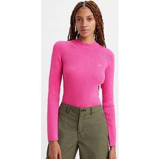 Poliammide Maglioni Levi's Crew Rib Sweater Donna - Rose Violet