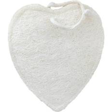 Exfoliating Gloves SunniMix Body Pad Exfoliating Loofah Sponge Glove Heart