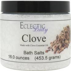 Women Bath Salts Eclectic Lady All Natural Clove Bath Salts 16oz