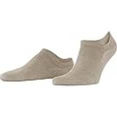 Beige - Sportswear Garment Socks Falke ClimaWool Men No Show Socks