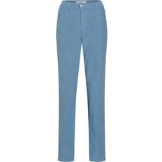 Brax Dam Byxor Brax Damstil Carola New Corduroy byxor, Rökblå 30L
