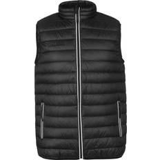 Spalding Sleeveless Puffer Jacket - Noir